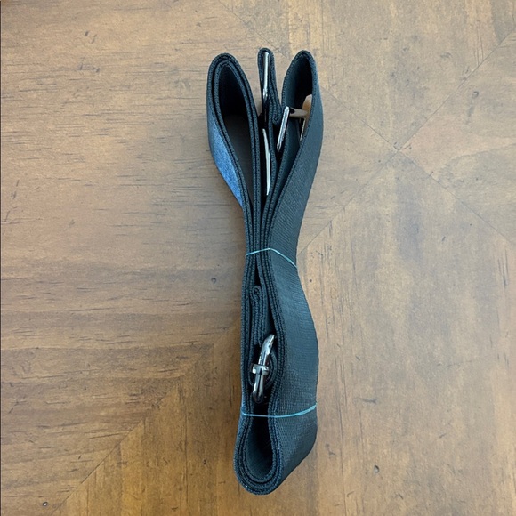 Haute Shore Jeri Ritz Neoprene Crossbody Bag Brown Black - Picture 9 of 16